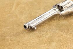 Remington Model 1888 New Model Pocket Army 5 3/4" Nickel .44-40 Revolver, MFD 1888-89 Antique - 10