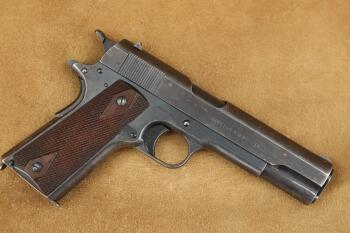 WWI Colt Model of 1911 U.S. Army 5" .45 ACP Military Semi-Automatic Pistol, 1918 C&R