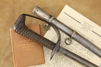 US Army Pre-WW1 Ames Sword Co. Experimental M-1905/06 Cavalry Saber, Sheath