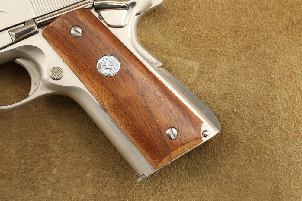Colt MK IV Series '70 Government Model 1911 Nickel .45 ACP Semi