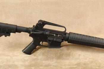 Colt LE AR-15A2 Gov't Carbine CHP Dissipator Configuration 5.56mm 16" Semi Auto Rifle, 2002