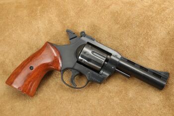 ROHM GmbH Model 34 T .22 LR 4" 8-Shot DA/SA Rimfire Revolver, MFD 1971 C&R