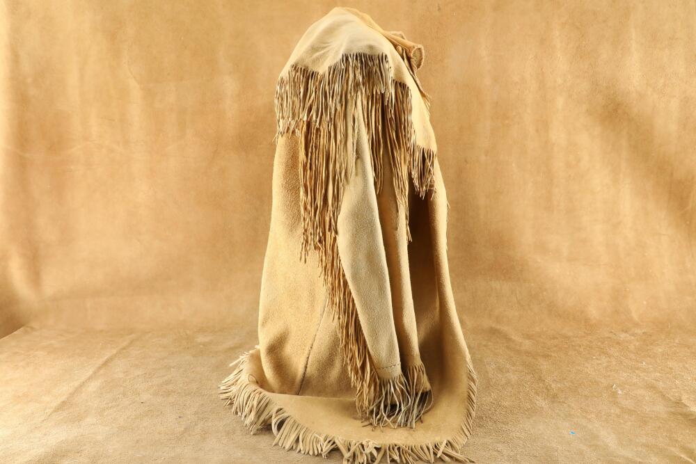 Vintage 1980s Custom Frontiersman's Mountain Man Fringed Buckskin