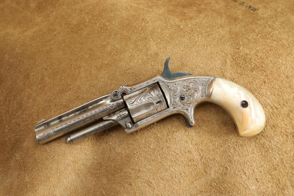 Factory Engraved Marlin No. 32 Standard 1875 .32 Rimfire 5-Shot