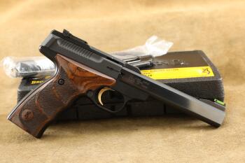 Browning Buck Mark Plus UDX .22 LR 5.5" Semi Automatic Pistol & Original Box, MFD 2008