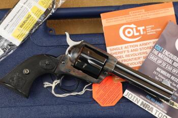 Boxed 3rd Generation Colt Single Action Army SAA P1840 Blue & CCH 4 3/4" .45 Revolver, 2019