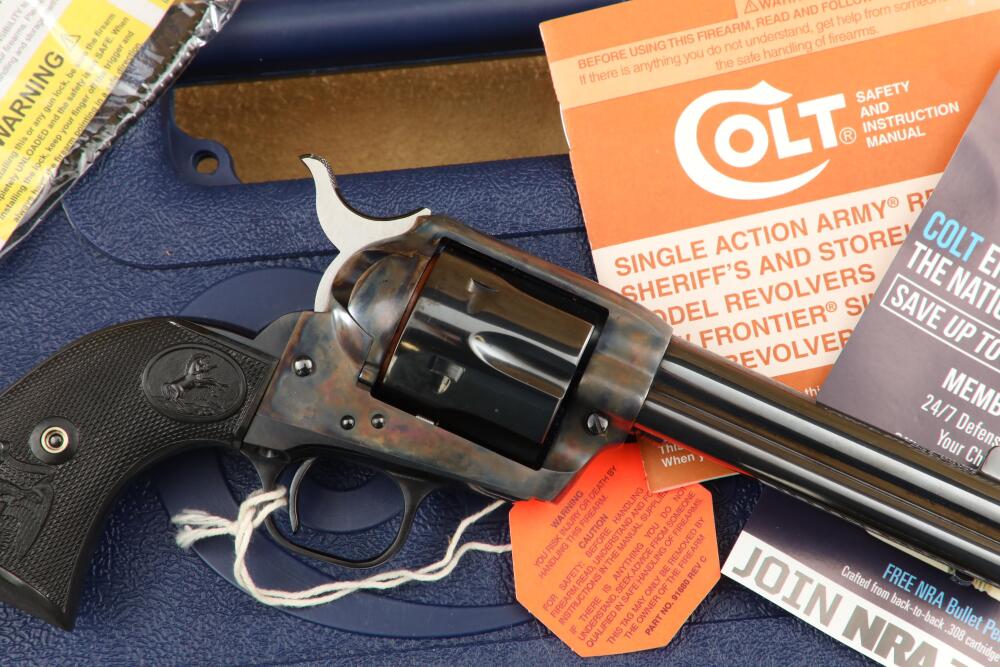 Boxed 3rd Generation Colt Single Action Army SAA P1840 Blue & CCH