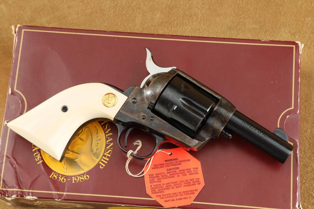 Boxed Colt Sheriff's Model Single Action Army SAA BP Frame Ivory 3