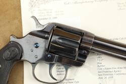 Colt Model 1878 Frontier Double Action .44-40 7 1/2" Revolver 1898 Antique & Letter - 2