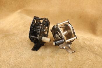 Lot of 2 Antique 1920s Winchester Fishing Reels, 1 5/8" Model 1321, & 1 3/4" Model 1135