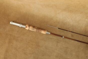Antique 1920s Winchester Model "Best" 5100 7' 2 Piece Takedown Steel Fly Fishing Rod