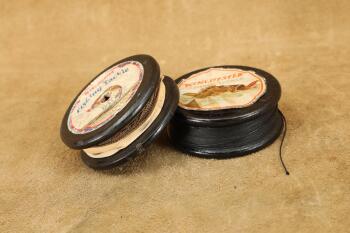 Lot Of 2 Vintage 1930s Winchester 50 Yard Braided Silk Casting Lines