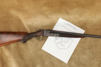Ithaca Flues Model (Grade 4), 28 Gauge 28" 2 1/2" Side By Side (SXS) Double Shotgun 1916 C&R