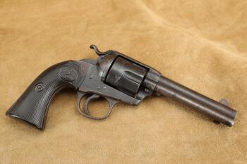 Colt 1st Generation Bisley Model Single Action Army SAA 4 3/4" .41 LC Revolver, 1902 C&R