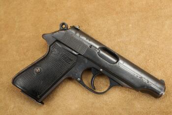 WWII Wartime Commercial German Walther PP .32 ACP Semi-Automatic Pistol, 1942-1943 C&R