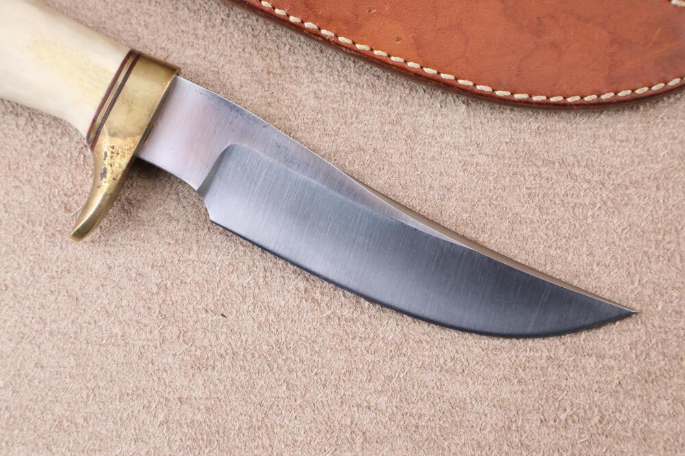 Vintage 1990s Jimmy Lile One Dot Model 19 Stag Handle Skinning