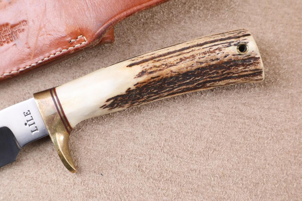 Vintage 1990s Jimmy Lile One Dot Model 19 Stag Handle Skinning