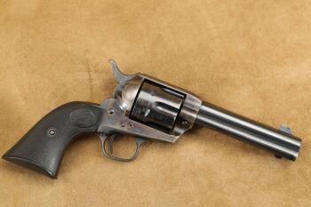 1st Generation Colt Single Action Army Blue 4 3/4" .32-20 WCF Revolver, 1921 C&R