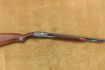 Remington Model 121SB Fieldmaster Routledge Smooth Bore .22 LR Shot 24.5" Pump Rifle, 1947 C&R