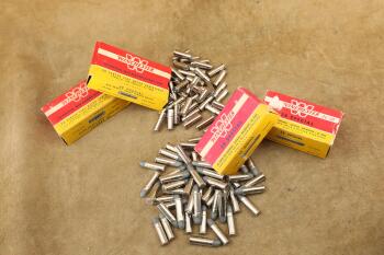 4 Full Correct Boxes of Vintage 1950s Winchester Ammo, 100 Rds of .38 Spl, 100 Rds of .38 Spl Match