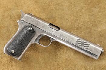Early Colt Model 1902 Sporting Spur Hammer 6" .38 ACP Semi-Automatic Pistol, 1902 C&R