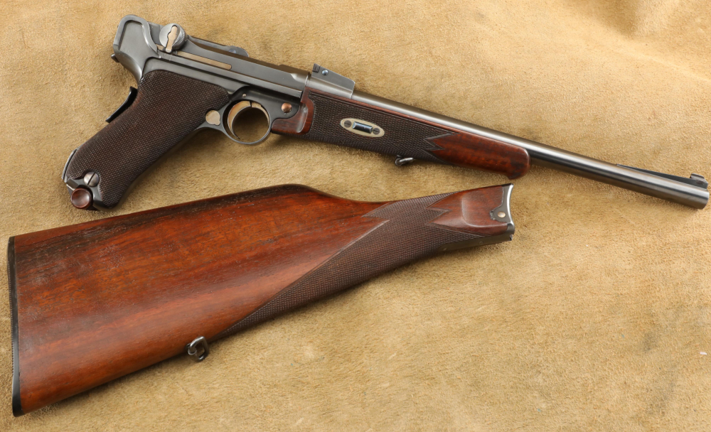 Rare Matching DWM Luger Model 1902 Carbine 11 3/4 .30 7.65mm Semi