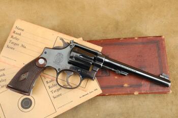 Smith & Wesson S&W K-22 Outdoorsman .22 LR 6" DA/SA Revolver 1931-1940 C&R