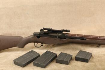 Springfield Armory M1A Standard Issue .308 Semi-Auto Rifle Synthetic M14 Cut Stock MFD 2011