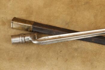 US Union Army Civil War M-1835 Socket Bayonet For the M-1840 & M-1842 Rifle Muskets, Sheath