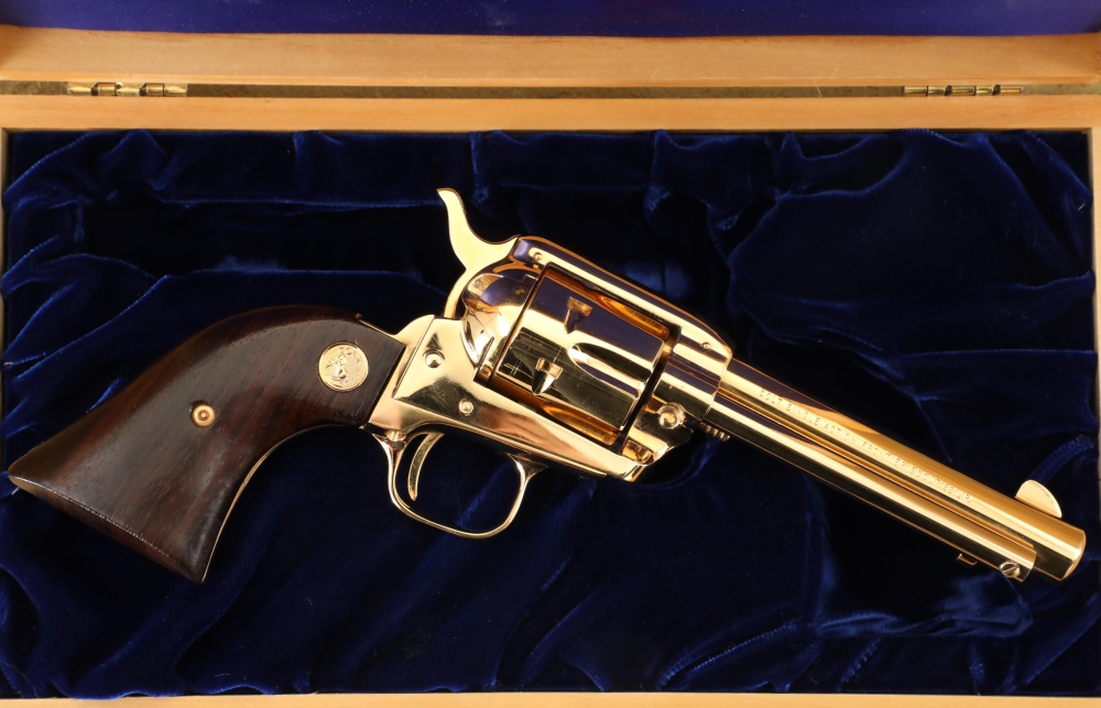 1 of 500 Colt Kansas Cowtown Series Abilene Scout 4.75 Revolver