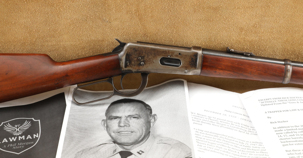 Prohibition Police Winchester 1894 '94 Trapper Carbine 15 .30-30