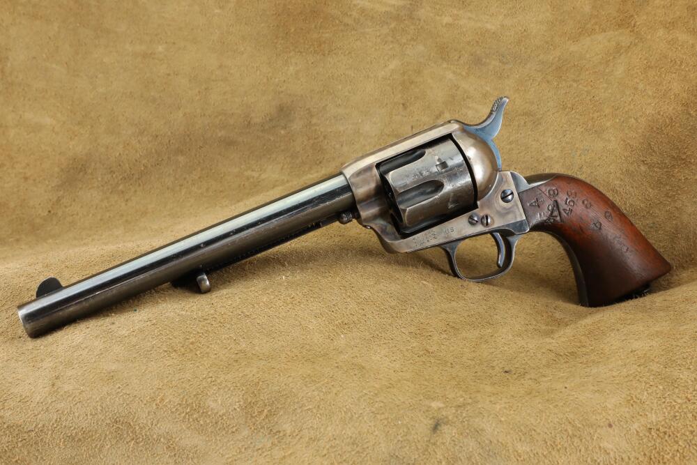 Colt US Model 1873 Cavalry NY Militia Long Artillery SAA .45