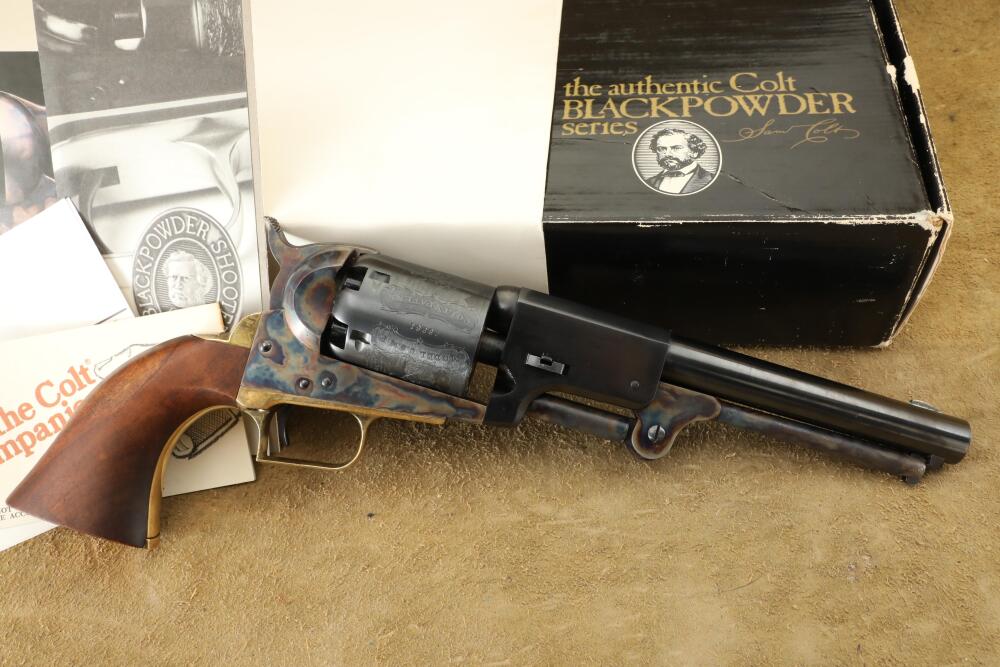 Boxed Colt 2nd Model Dragoon F Series .44 Cal. 7.5 Percussion