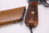 WWI Mauser C96 Broomhandle Red Nine 9mm Pistol & Shoulder Stock - 37