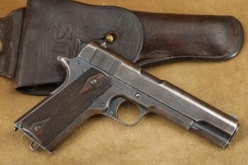 Colt Commercial Government Model 1911 5" .45 ACP Semi-Automatic Pistol, 1917 C&R