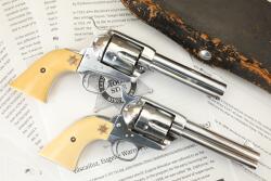 Los Angeles County Sheriff Eugene W. Biscailuz Custom Pair Colt Single Action Army Revolvers