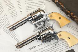 Los Angeles County Sheriff Eugene W. Biscailuz Custom Pair Colt Single Action Army Revolvers - 6