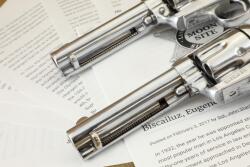 Los Angeles County Sheriff Eugene W. Biscailuz Custom Pair Colt Single Action Army Revolvers - 12