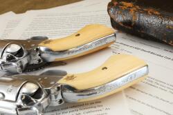 Los Angeles County Sheriff Eugene W. Biscailuz Custom Pair Colt Single Action Army Revolvers - 14