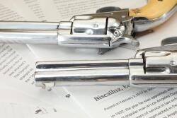 Los Angeles County Sheriff Eugene W. Biscailuz Custom Pair Colt Single Action Army Revolvers - 16