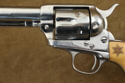 Los Angeles County Sheriff Eugene W. Biscailuz Custom Pair Colt Single Action Army Revolvers - 21