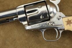 Los Angeles County Sheriff Eugene W. Biscailuz Custom Pair Colt Single Action Army Revolvers - 26