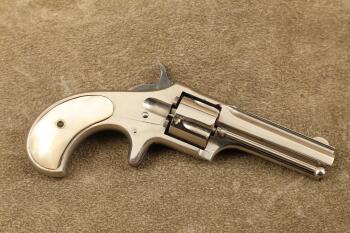 Remington Smoot New Model No. 2 .30 Rimfire 2.75" 5-Shot Revolver, Antique