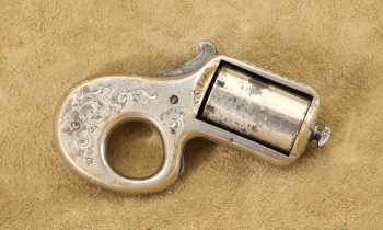 James Reid Model My Friend No. 1 Knuckle Duster .22 Rimfire Revolver, 1868-1882 Antique