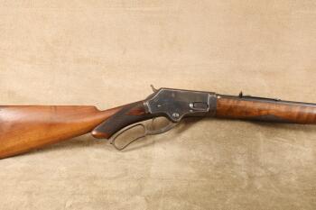 Marlin Model 1881 Deluxe 2nd Variation 28" .45-70 Gov't Lever Action Rifle, MFD 1887 Antique