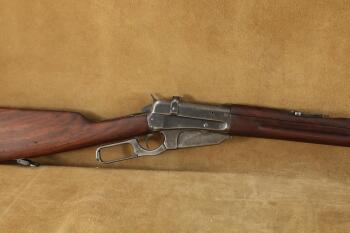 Early WWI Winchester 1895 Musket Russian Contract 7.62x54R Lever Rifle, Bayonet, 1915 C&R