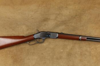 Restored Winchester 1st Model 1873 Saddle Ring Carbine SRC .44-40 WCF 20" Lever Rifle, 1876 Antique