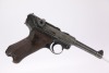 WWII Mauser 42 Code P.08 Luger 9mm Semi Auto Pistol - 3