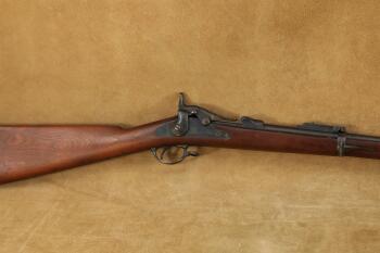 Springfield US Model 1884 Trapdoor .45-70 Gov't 32.5" Single Shot Rifle, Bayonet 1889 Antique
