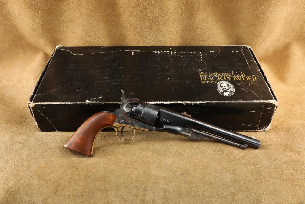 Colt 1860 Army F Series .44 Caliber 8 Percussion Revolver & Box